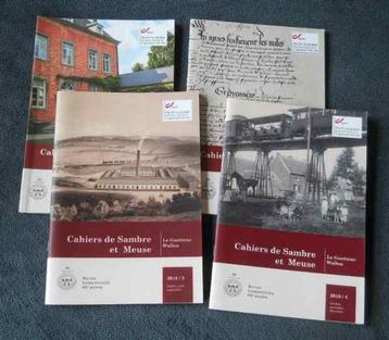 Lot de 4 Numéros des Cahiers de Sambre et Meuse (année 2016), Enlèvement ou Envoi, Utilisé
