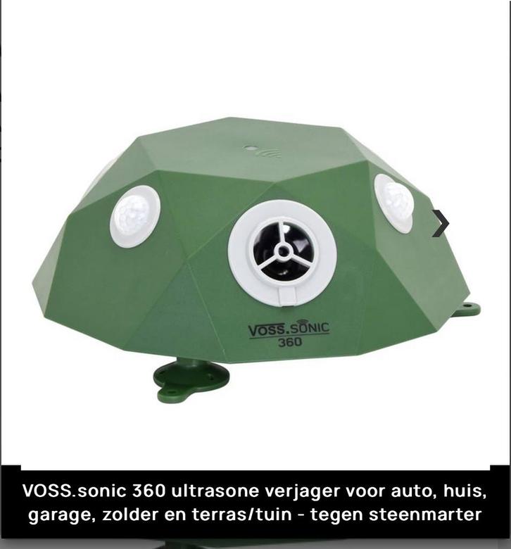 VOSS.sonic 360 ultrasone verjager, Tuin en Terras, Bestrijdingsmiddelen, Ophalen