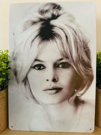 Plaque murale en métal Brigitte Bardot, Affiche, Œuvre d'art ou Peinture, Enlèvement ou Envoi, Neuf