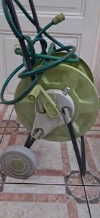 Haspel/dispenser met slang in zeer goede staat, Tuin en Terras, Tuinslangen, Ophalen, Zo goed als nieuw, Tuinslanghaspel