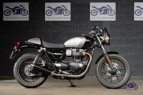 Triumph Street Cup - 6.295 km, Motos, Motos | Triumph, Entreprise, Naked bike, plus de 35 kW, 2 cylindres, Enlèvement