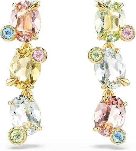 Swarovski Gema Collection oorbellen | GRATIS LEVERING, Handtassen en Accessoires, Oorbellen, Nieuw, Hangers, Overige materialen