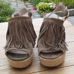 Les Tropeziennes 38 sandalen, Kleding | Dames, Ophalen, Beige, Schoenen met hoge hakken, Gedragen