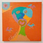 Male uniek kunstwerk van Hannes D'Haese, Antiek en Kunst, Kunst | Schilderijen | Modern, Ophalen of Verzenden