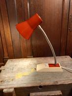 Vintage rode Anvia bureaulamp, Ophalen of Verzenden