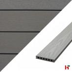 Composiet Terrasplanken (Pakket 35m²) Light Grey, Tuin en Terras, Terrasdelen en Vlonders, Ophalen of Verzenden, Nieuw, Composiet