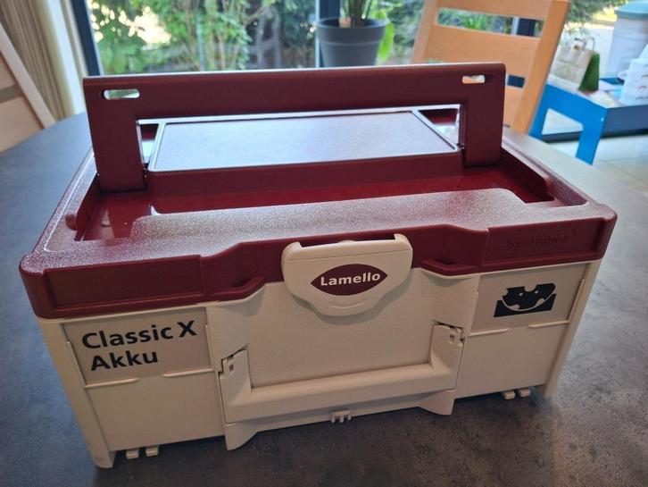 LAMELLO Classic X 18V accu-groeffreesmachine in systainer, Doe-het-zelf en Bouw, Gereedschap | Handgereedschap, Nieuw, Ophalen of Verzenden