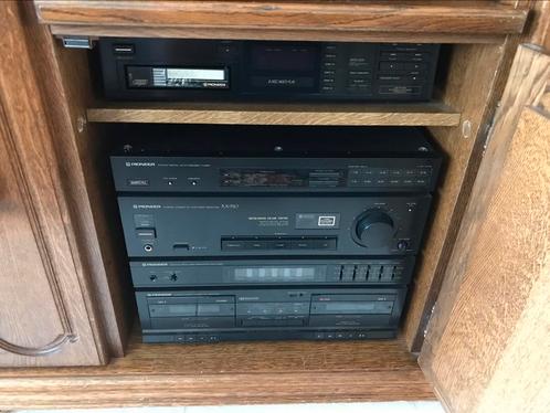Steroinstallatie, Audio, Tv en Foto, Stereoketens, Gebruikt, Cassettedeck, Cd-speler, Dvd-speler, Tuner of Radio, Speakers, Pioneer