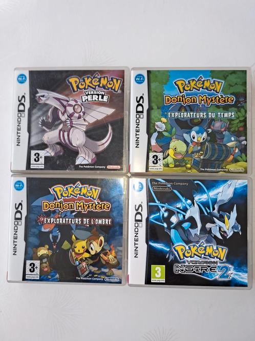 Divers jeux ds pokemon, Consoles de jeu & Jeux vidéo, Jeux | Nintendo DS, Comme neuf, Enlèvement ou Envoi