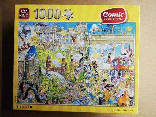 puzzels 1000 stukjes KING, Hobby & Loisirs créatifs, Sport cérébral & Puzzles, Comme neuf, Puzzle, 500 à 1500 pièces, Enlèvement