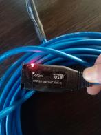 USB 3.0 15m, Computers en Software, Pc- en Netwerkkabels, Ophalen, Gebruikt