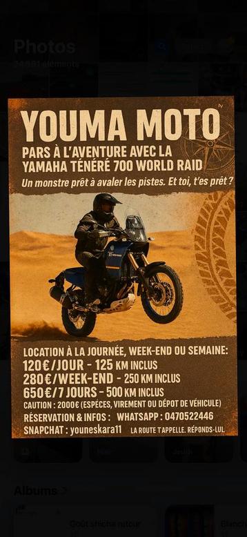 Yamaha Tenere 700 World Raid 2024, Motoren, Motoren | Yamaha, 4 cilinders, Bedrijf, Meer dan 35 kW, Enduro