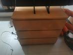 Commode Malm ikea 3 tiroirs, Maison & Meubles, Armoires | Commodes, 3 ou 4 tiroirs, 25 à 50 cm, Moins de 100 cm, Enlèvement