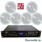Muziek systeem met 6 x 30 Watt Plafond-speakers, Audio, Tv en Foto, Stereoketens, Ophalen of Verzenden, Nieuw, Speakers, Overige merken