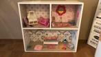 Zelfgemaakt houten poppenhuis 80x80, Kinderen en Baby's, Speelgoed | Poppenhuizen, Ophalen, Zo goed als nieuw, Poppenhuis