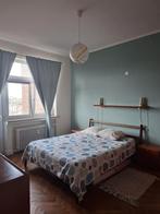 Lit double IKEA, Maison & Meubles, Brun, Enlèvement, Utilisé, 180 cm