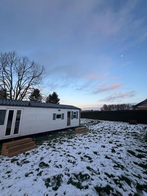 Stacaravan te koop met 3 slpk en aparte wc, Caravans en Kamperen, Stacaravans, tot en met 6, Ophalen