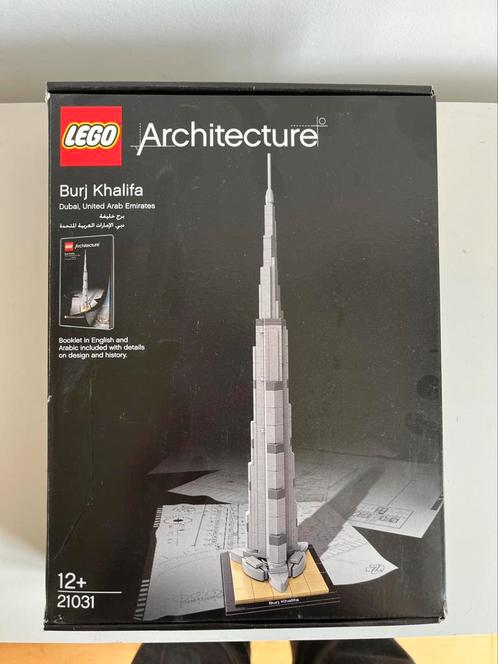 LEGO Architecture – Burj Khalifa (21031) – Tweedehands, Kinderen en Baby's, Speelgoed | Duplo en Lego, Lego, Ophalen