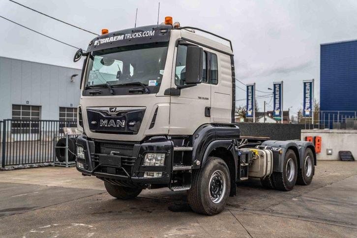 MAN TGS 33.500 BLS+BIG AXLES+KIPHYDR. (bj 2019), Auto's, Vrachtwagens, Bedrijf, Te koop, Airconditioning, Elektrische ramen, Navigatiesysteem
