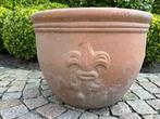Grand pot de fleurs en terre cuite - résistant au gel - très, Jardin & Terrasse, Pots de fleurs, Terracotta, Rond, Balcon, Enlèvement