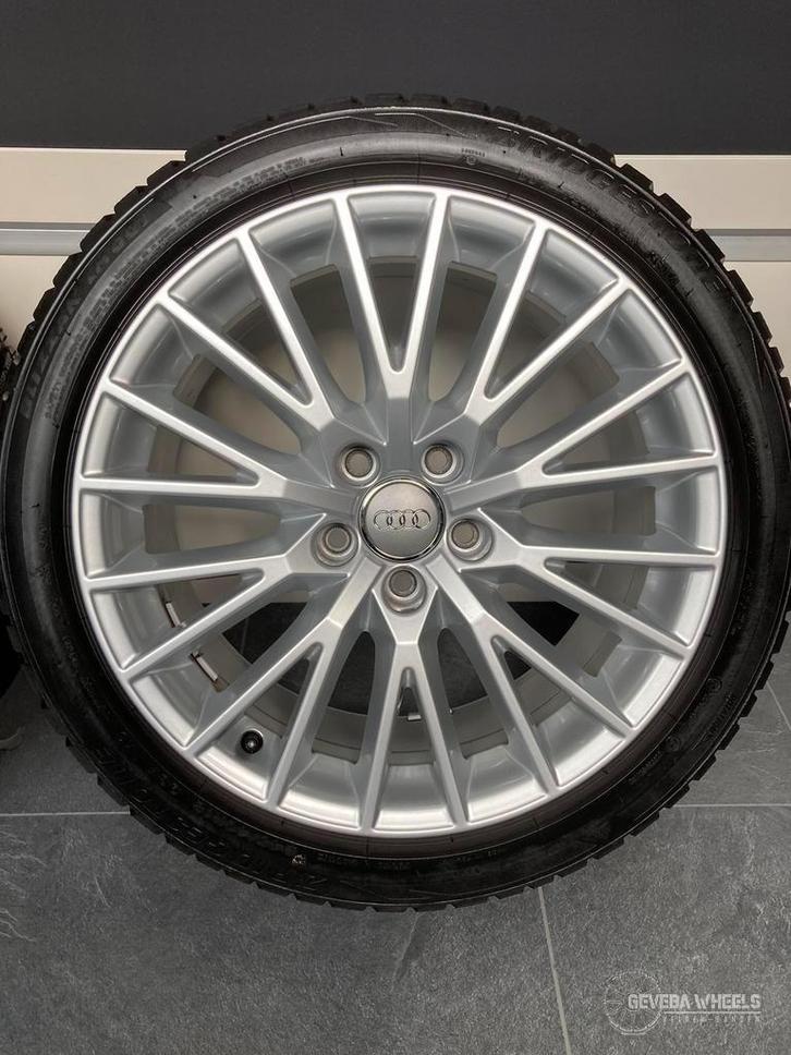 18'' originele Audi TT / TTS velgen + winterbanden 5x112, Autos : Pièces & Accessoires, Pneus & Jantes, Pneus et Jantes, Pneus hiver