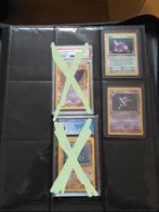 Unfinished English First Edition Fossil Masterset Pokemon, Enlèvement ou Envoi, Comme neuf, Plusieurs cartes