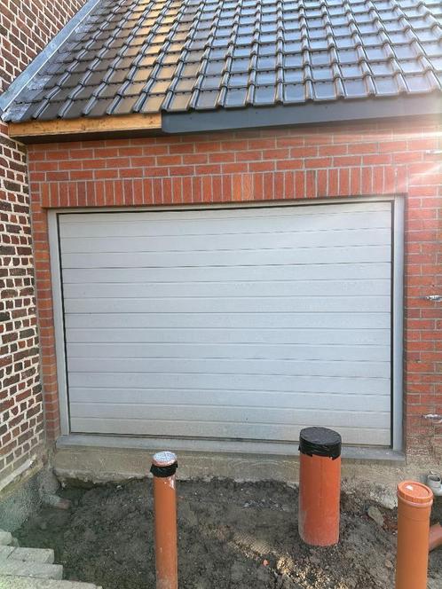 Garagepoort + motor, Doe-het-zelf en Bouw, Overige Doe-Het-Zelf en Bouw, Gebruikt, Ophalen