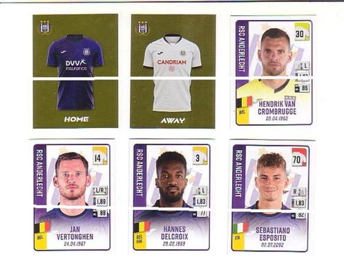 Panini Pro League 2022 - 2023 / RSC Anderlecht / 6 stickers, Verzamelen, Sportartikelen en Voetbal, Nieuw, Poster, Plaatje of Sticker