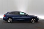 (1YPL370) AUDI A4 AVANT, Auto's, Stof, Gebruikt, Euro 6, Blauw