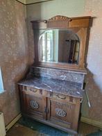 kleerkast en lavabokast, Huis en Inrichting, Kasten | Kleerkasten, Ophalen, Gebruikt, 150 tot 200 cm, Eikenhout