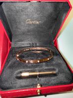 Cartier Love armband, Handtassen en Accessoires, Ophalen, Nieuw, Roze, Met edelsteen