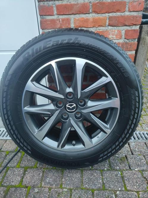 Mazda CX-5 velgen alu. 7J x 17" Design 67A + winterbanden, Auto-onderdelen, Banden en Velgen, Banden en Velgen, Winterbanden, 17 inch