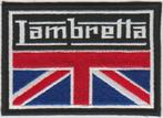 Lambretta stoffen opstrijk patch embleem #3, Envoi, Neuf