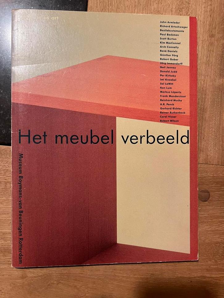 Het meubel verbeeld / Furniture as art *Kunstboek*, Boeken, Kunst en Cultuur | Beeldend, Zo goed als nieuw, Overige onderwerpen