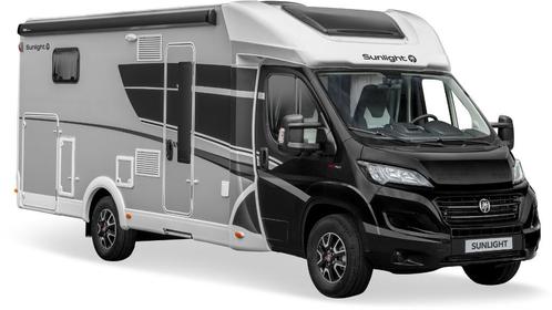 Sunlight T67s NIEUW 4pers, Caravans en Kamperen, Mobilhomes, Bedrijf, Half-integraal, tot en met 4, Sunlight, Diesel, 6 tot 7 meter