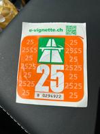 Vignette suisse 2025, Tickets en Kaartjes, Autovignetten