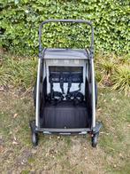 Thule Chariot Lite 2 fietskar – topstaat, 40 à 60 kg, Comme neuf, Enlèvement, Pliable