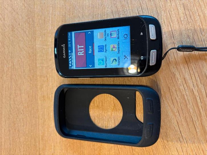 GARMIN EDGE 1000 - FIETSNAVIGATIE + HARTSLAGMETER, Fietsen en Brommers, Fietsaccessoires | Fietscomputers, Gebruikt, Hartslagsensor