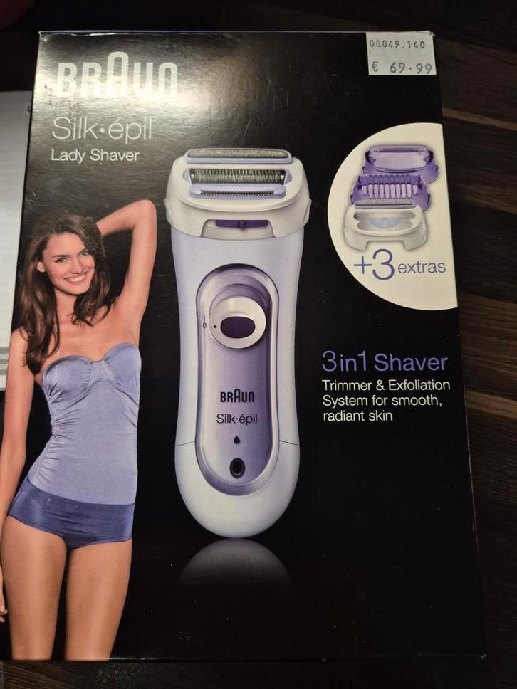 Braun Silk & Epil 5. Nieuw!, Electroménager, Équipement de Soins personnels, Enlèvement