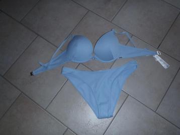 maillot 2 pièces taille 42, Enlèvement ou Envoi, Neuf, Bleu, Bikini