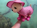 Pluchen Chihuahua met regenkledij, Kinderen en Baby's, Ophalen of Verzenden, Gebruikt, Hond