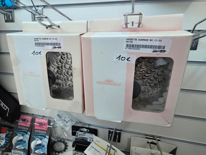 NIEUW: fietscassette sunrace, Fietsen en Brommers, Fietsonderdelen, Nieuw, Stuur, Ophalen of Verzenden