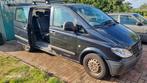 Mercedes Vito  111cdi  9personen airco CONTACTSLOT KAPOT, Auto's, Mercedes-Benz, 4 deurs, 4 cilinders, Zwart, 9 zetels