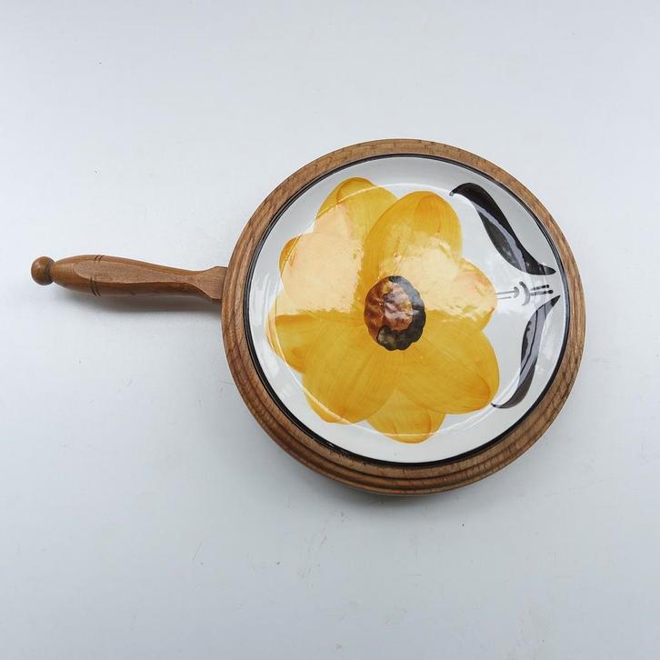 Kaas- of tapasplank. 80ies vintage., Huis en Inrichting, Keuken | Servies, Zo goed als nieuw, Ophalen of Verzenden