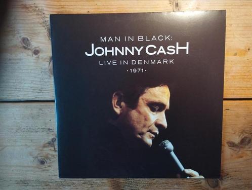Johnny Cash -Man In Black Live In Denmark Gekleurde DubbelLP, Cd's en Dvd's, Vinyl | Country en Western, Zo goed als nieuw, 12 inch