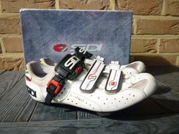 Koersschoenen Sidi Genius 5Pro wit maat 44 beschikbaar voor biedingen