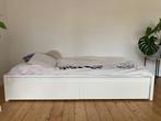 Eenpersoonsbed wit met lades IKEA, Huis en Inrichting, Ophalen, Gebruikt, 90 cm, Eenpersoons