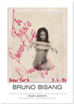 Bruno Bisang - Naomi Campbell - Affiche d'exposition, Envoi