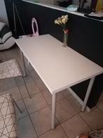 Kleine keukentafel met 2 stoelen 120x60x75cm, Huis en Inrichting, Ophalen, Gebruikt, 100 tot 150 cm, Tot twee personen