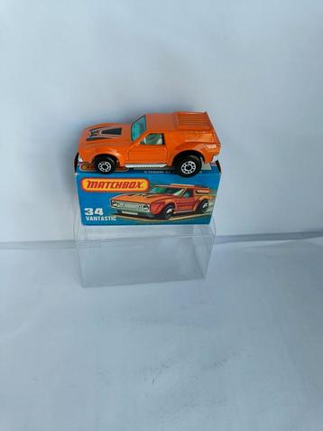 Boîte d'allumettes SUPERFAST n 34 VANTASTIC, Enlèvement ou Envoi, Comme neuf, Matchbox